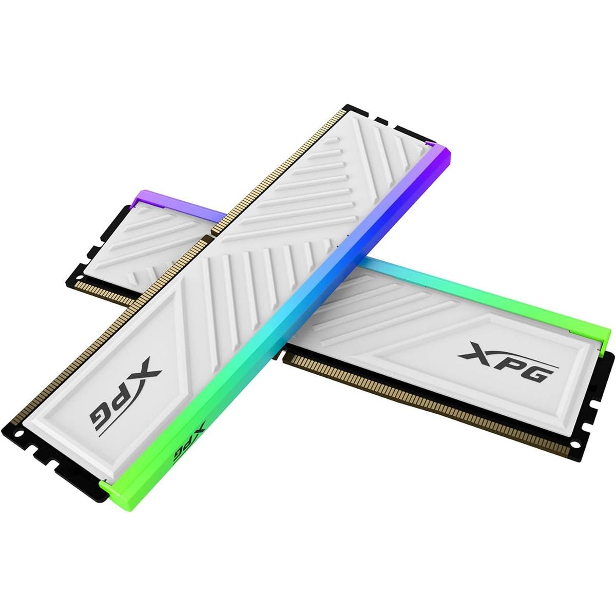 RAM DDR4 XPG SPECTRIX D35 16GB 3200 MHZ RGB WHITE